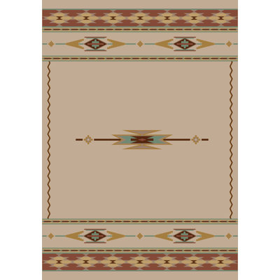 Tapis brun / brun clair Signature Southwestern