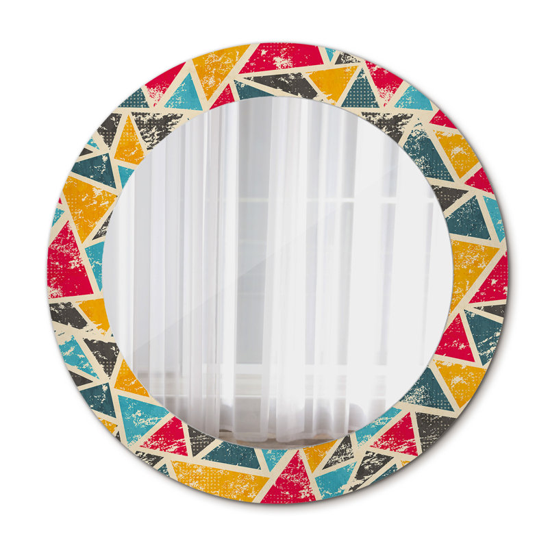 Huldar Glass Flat Wall Mirror