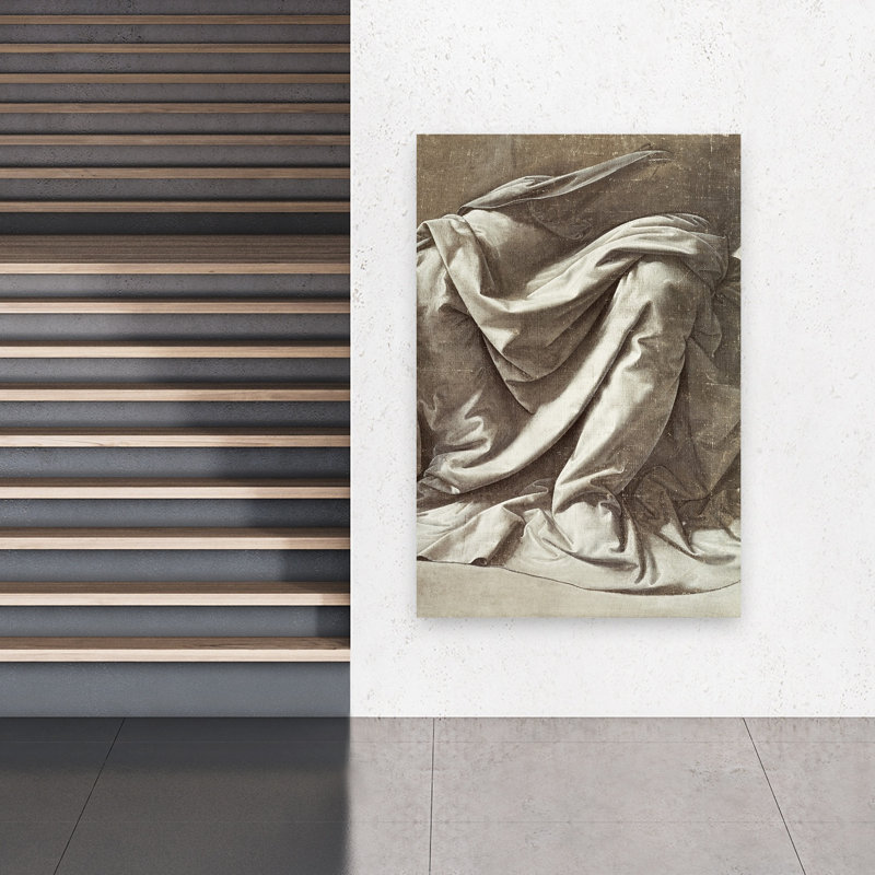 Study For The Mantle Of The Virgin Of The Annunciation, 1475-80 Abstract Contemporary Wall Art Print, 152.4cm H x 101.6cm W