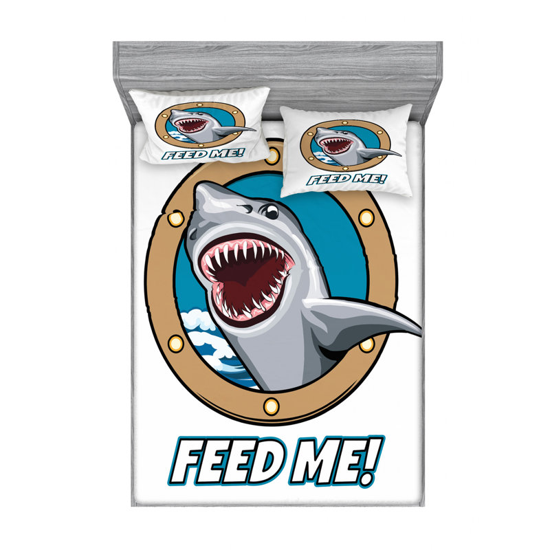 Microfiber Sheet Set, Queen Sheet Set with Fitted Sheet