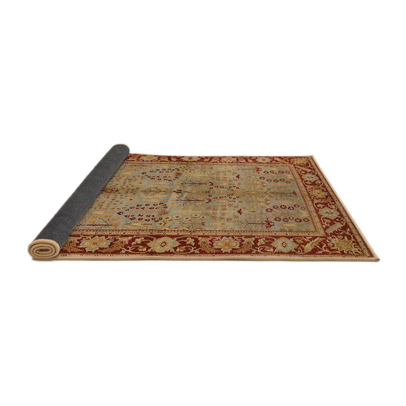 Tapis oriental beige / bleu / rouge Sightrygg, Rond 7 pi