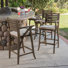 Tabouret de bar 30 po avec coussin Garrido