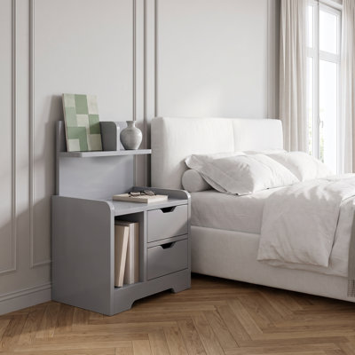 Solid Wood Square Accent Cabinet