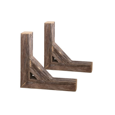 Set Of Two Natural Weathered Gray Corbels Set Of Two Natural Weathered Gray Corbels