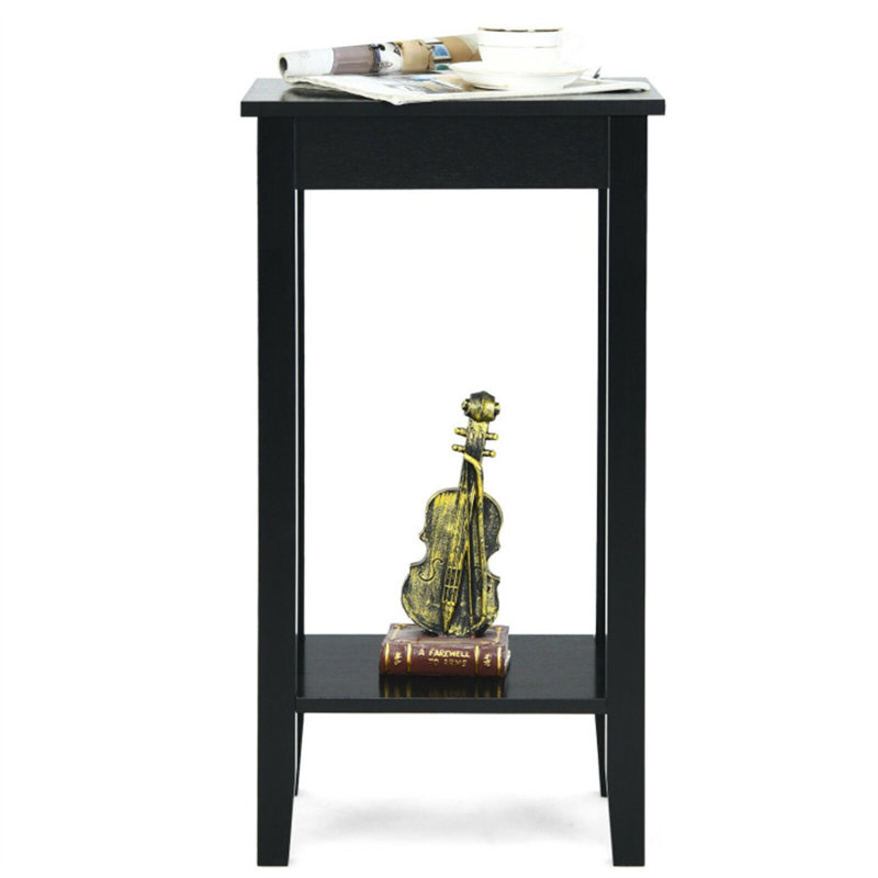 End Table, Black, 1