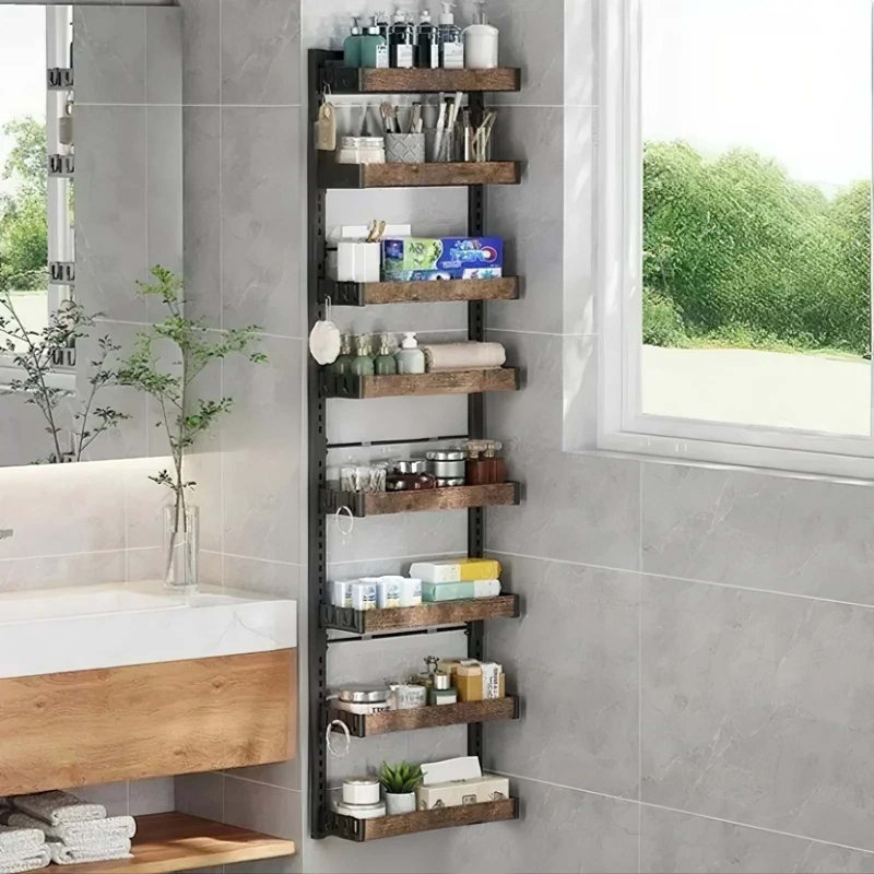 18cm W Plastic Storage Rack
