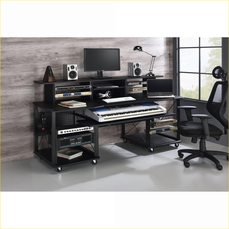Bureau de musique FlowLuxe Megara, Noir