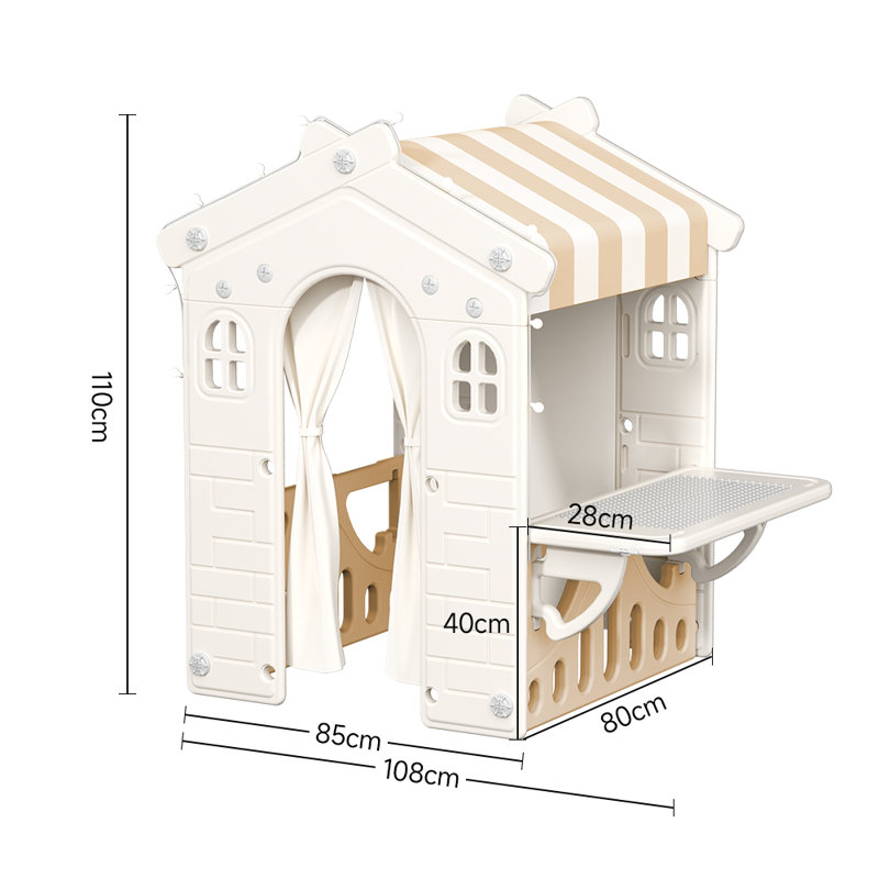 17 Stories 108cm W x 80cm D Indoor Polyester Play Tent
