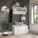 Kierra Hall Tree 40'' Wide with Bench, Wall Coat Rack, and Shoe Storage