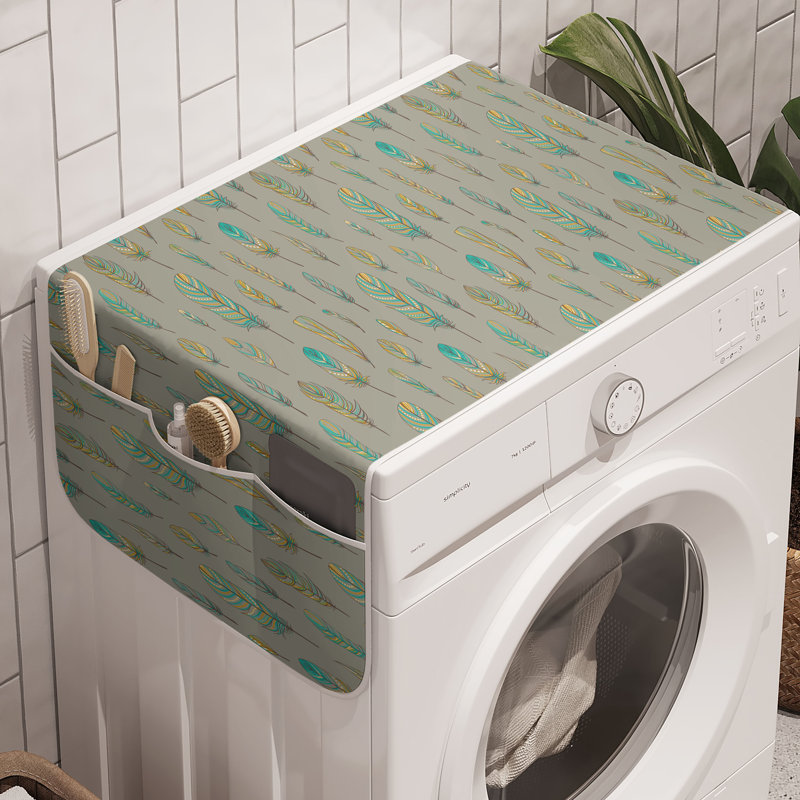 East Urban Home Bohemian Washing Machine Organizer Pack of 2 47" x 18.5" Dusk Multicolor