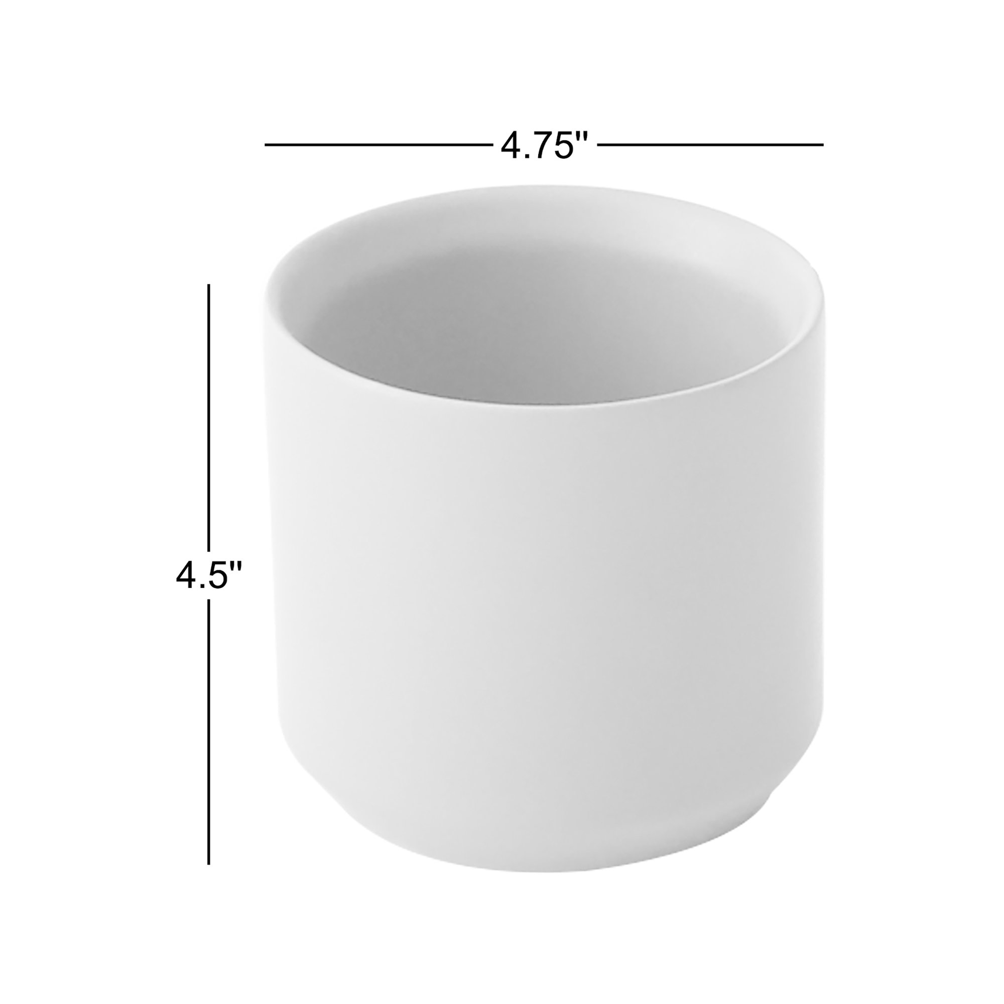 Parsons Handmade Ceramic Pot Planter, Green