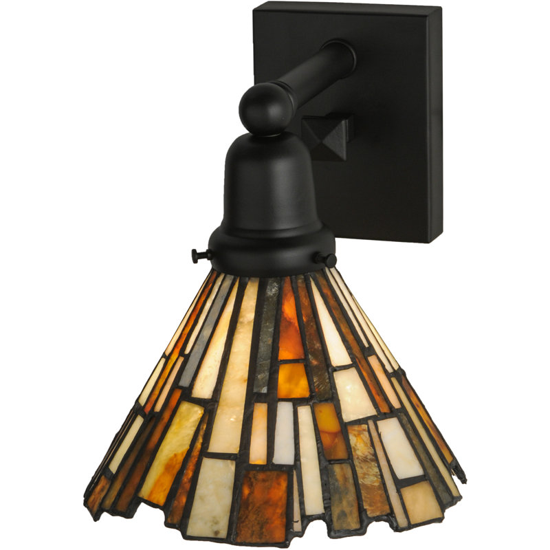 Meyda Tiffany & Stained Glass 1 - Light Armed Sconce