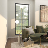 Ixia Contemporary Marble 73" Tree Floor Lamp