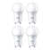 Equivalent A19 GU24/Twist And Lock Dimmable 3000K LED Bulb