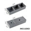 Meuble-lavabo rayé mural 24 po avec lavabo en céramique blanc 24 po-1098847966-1098847953