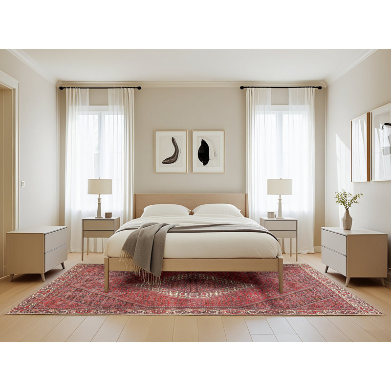 Oriental Indoor Rug, Rectangle 5' x 8'