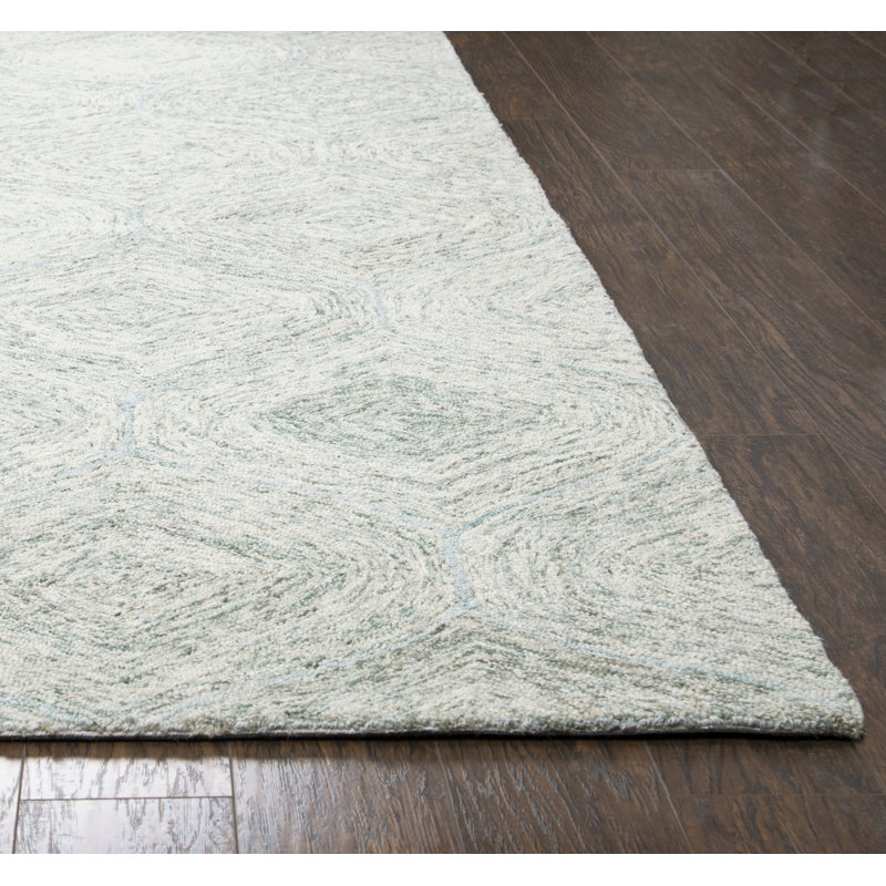 Gaige Wool Geometric Indoor Rug, Runner 2'6" x 8'