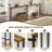 Homlux 102 Inch Sofa Table with 2 Power Outlets , USB-C and USB Ports, 5.9 Inch Narrow Console Table with Storage, Extra-Long, for Entryway Hallway Couch Behind Sofa, Small Spaces, Living Room-128704644