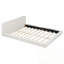 Grand lit plateforme tapissier avec tissu velours-481349826
