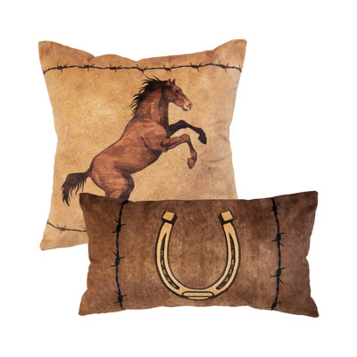 Donna Sharp Cowboy 2PC Southwest Pillow Set