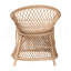 Fauteuil en rotin naturel tressé