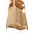 Bamboo Storage Cabinet, Freestanding Bathroom Cabinet with 2 Doors, Floor Cabinet Organizer