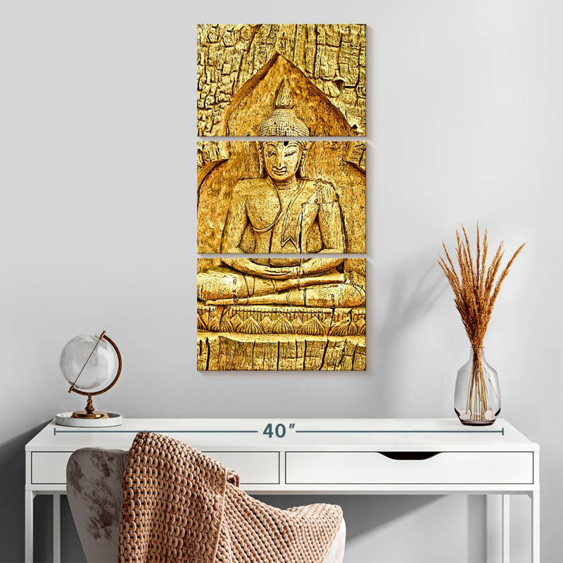 Carved, 32" H x 15" W