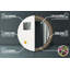 Huldar Glass Flat Wall Mirror