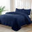 Lightweight Summer Bedspreads - 3 Piece Oversized Quilt Set - Reversible Coverlet Set - Queen Size-123016131-123016140