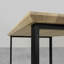 Ajahni Oak Metal Base Dining Table-635181024-635181027
