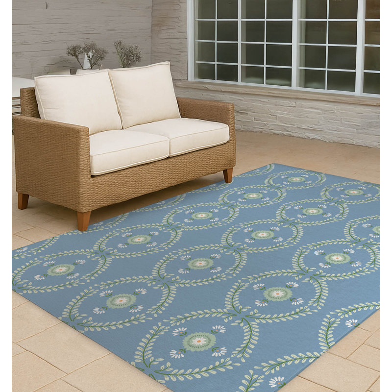 Tapis d'extérieur antidérapant Bree, Rectangle 4pi x 6 pi