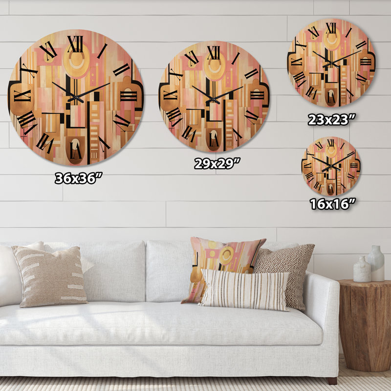 Horloge murale Paradise City, Grand