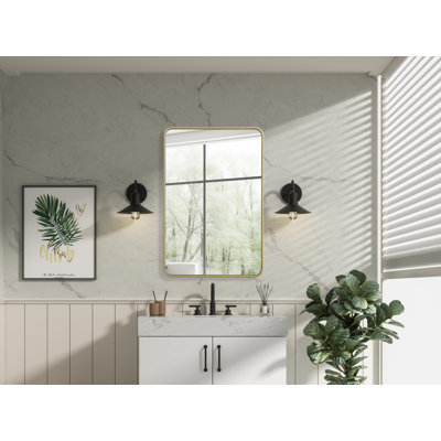 Erath Contour Metal Mirror