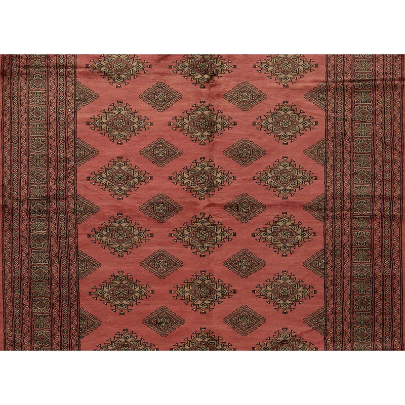 Tapis rose / brun de haute qualité