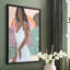 Curly Lady I, reproduction encadrée - bois massif-30457457-30457456