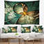 Tapisserie fleur abstraite-28498466