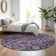 Premium Machine Washable Cerrito Purple Rug