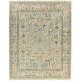 Rock My Classics Wool Oriental Area Rug in Beige/Blue/Yellow