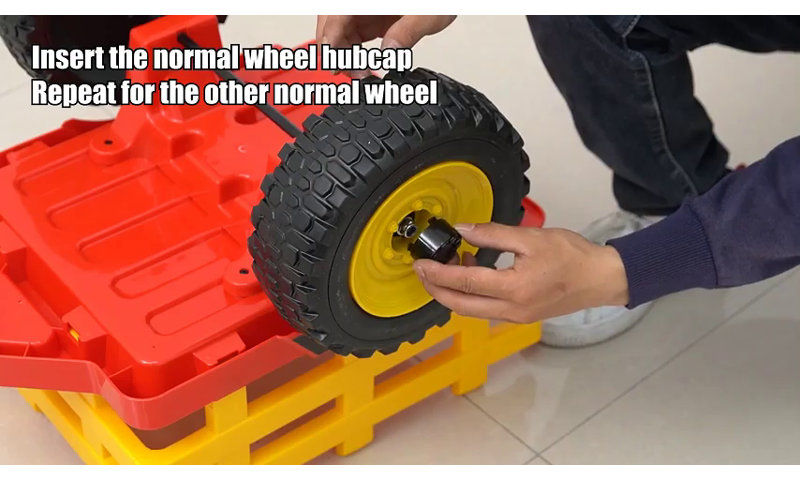 Red 12V Kids Ride-On Tractor with Trailer and Remote Control