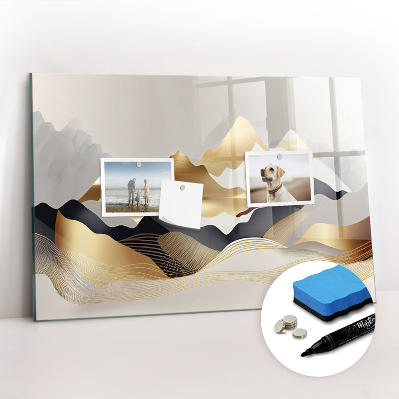 Magnetic Glass Dry Erase Board