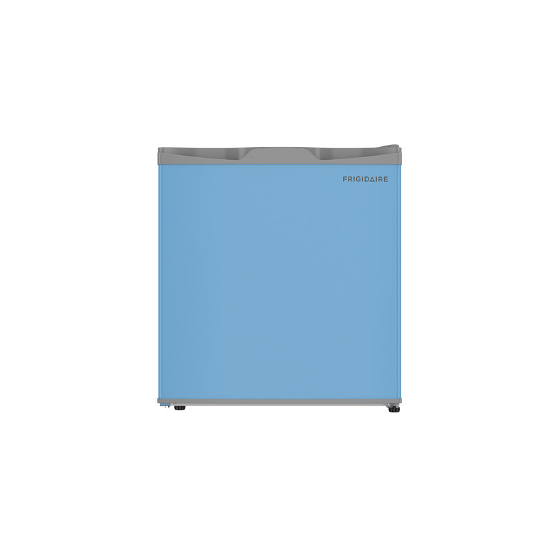 FRIGIDAIRE 1.6 Cu. Ft. Compact Fridge with Chiller, Countertop Fridge (Black), Blue