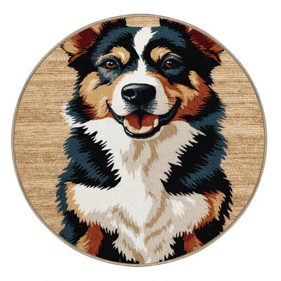  Tapis lavable chien chanteur de Nouvelle-Guinée