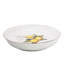Ensemble de 5 pâtes en porcelaine Lorren Home Trends, 1 bol de service et 4 bols individuels, motif citron