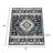 Jena 8X10 Extra Large Area Rug, Persian Geometric Design, Black Blue-123764808