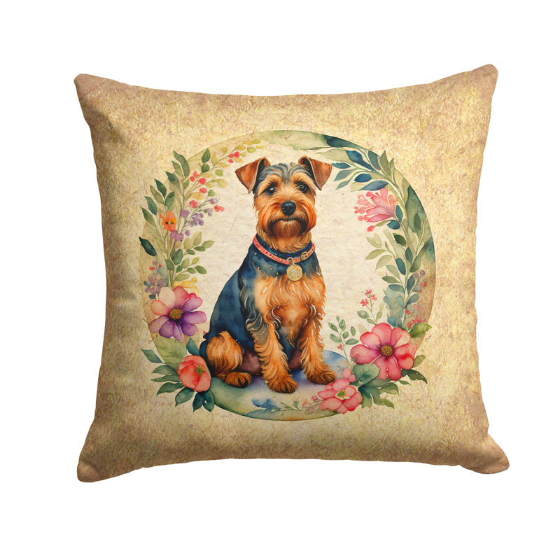 Other/No Pattern Outdoor Throw Pillow, 14" H x 14" W x 3" D