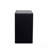 Glass Wood Shoe Storage Cabinet With Glass Door - RGB LED Light Box, Wooden Stackable Bin Display Case