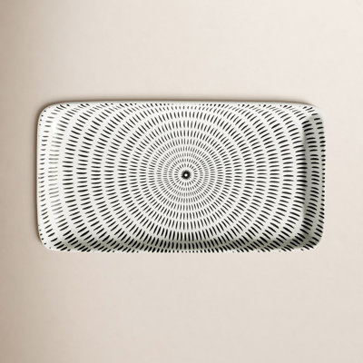 Carya 8" Porcelain Appetizer Plate