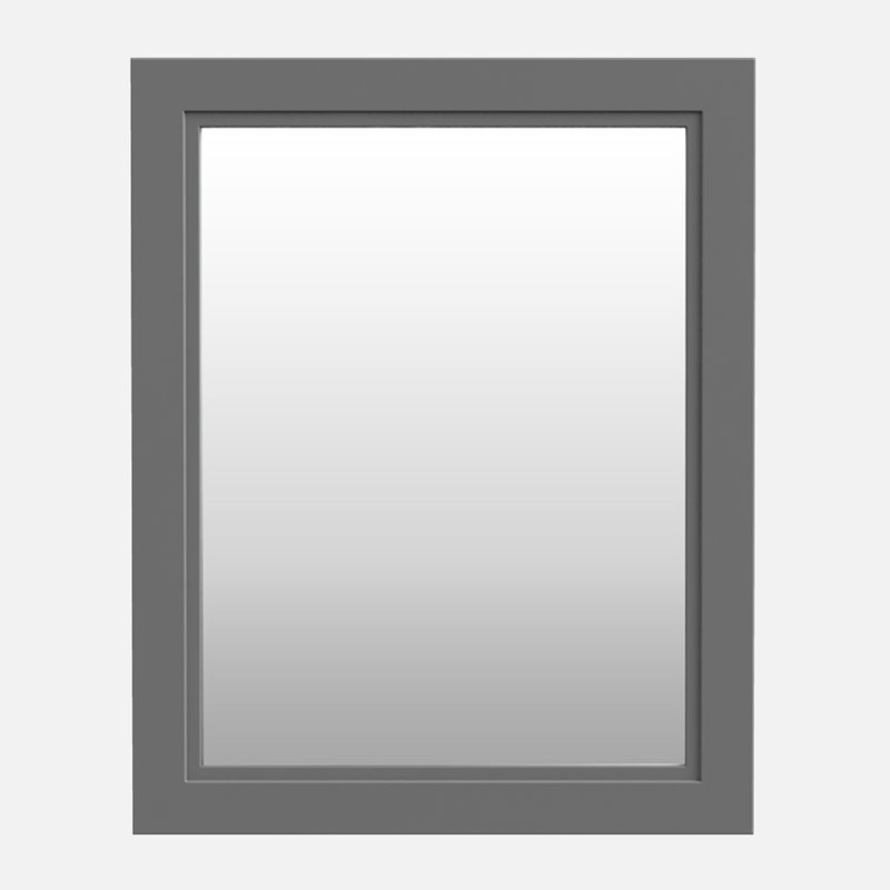  Miroir 24 po gris