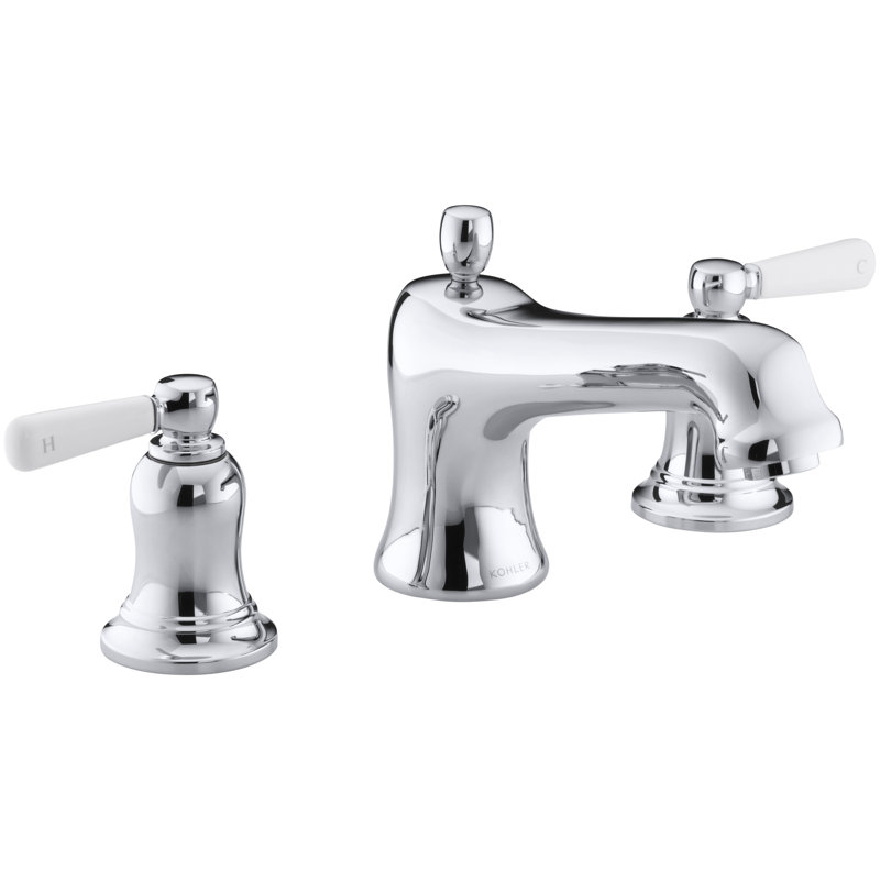Robinet pour salle de bain large Bancroft®, Chrome poli