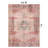Griffey Vintage Boho Machine Washable Red/Blue Non-Slip Backing Area Rug-765247784